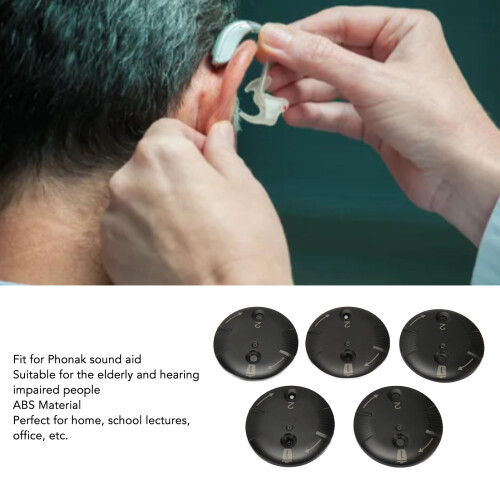 5pcs Sound Aid Disk Wax Guard Replacement Filter For Hearing Impaired 2