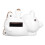Fortune Cat Solar Power Statue Waving Arm Yellow Ears Lucky Cat Decor 13