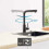 High Arc Pull Out Kitchen Faucet with Spray Function, Single-handle Design Featuring Stainless Steel Construction and Matte Black Finish, Foldable 5