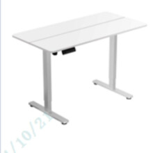 Scrivania elettrica regolabile in altezza 120 x 60 x 73-118 cm ergonomica e silenziosa con 3 memorie