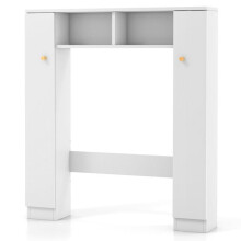 Opslagmeubel boven het toilet 57,5 x 18 x 80,5 cm ruimtebesparend