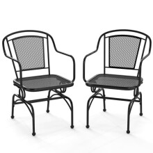 Set di 2 sedie da giardino 61 x 54 x 85 cm comfort ottimale design