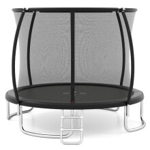 Robuuste buitentrampoline van 366 cm met veiligheidsnet, roestbestendige ladder, moderne stijl, sfeer