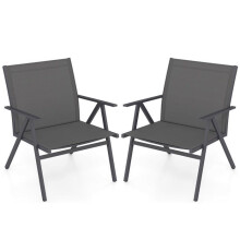Set di 2 sedie da patio 67 x 61,5 x 78 cm comfort ergonomico design