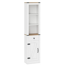Hoge opbergkast voor badkamer 40 x 24 x 173 cm ruimte