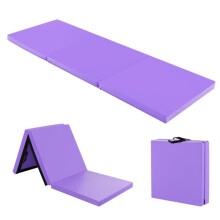 Faltbare Trainingsmatte 180 x 60 x 5 cm für einfachen Transport und praktische Aufbewahrung im modernen Stil