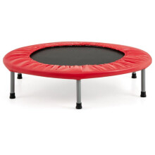 Flexibele trampoline met een diameter van 95,5 cm voor binnen en buiten met verbeterde veiligheid en stabiele constructie