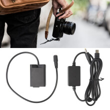 EL25 Batteria Finta per Nikon Z50/ZFC/Z30, connettore DC di tipo C, 68 g