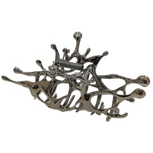 Haarspange aus Legierungsmaterial, Haarschmuck, modische-Schwarz