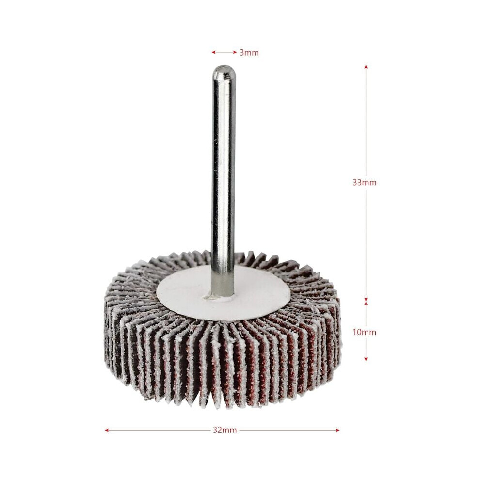 High-Efficiency Flap Wheel Sander, Die Grinder Compatible Abrasive Wheel For Electric Rotary Tools, Polishing Wheel For Sanding Disc And Edge 9169997054166