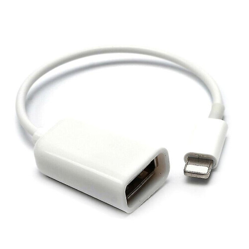 Συμβατός OTG προσαρμογέας Lightning σε USB για συσκευές Apple, Plug and Play 8Pin αρσενικό σε θηλυκό