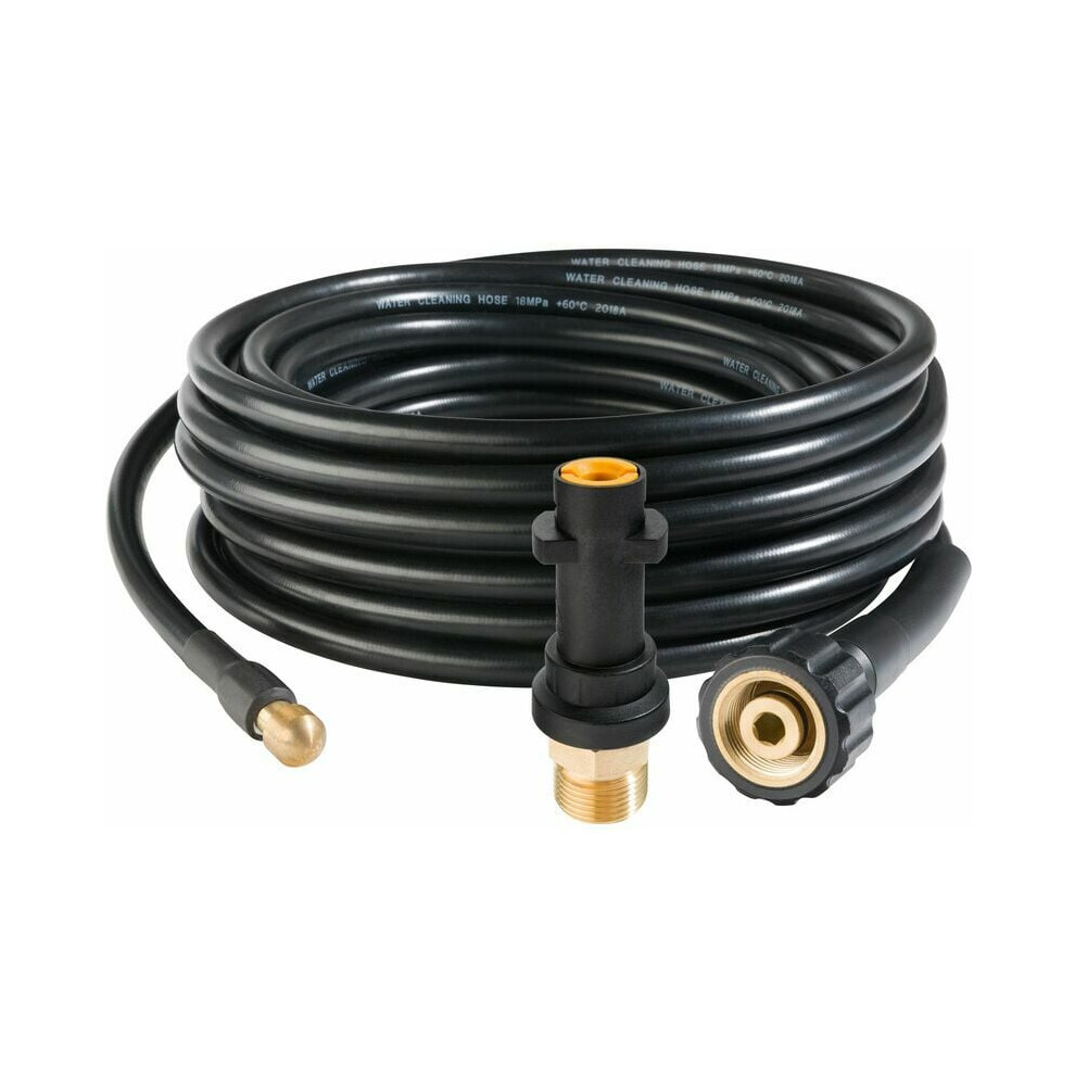 Flexible High Pressure Washer Hose, Easy Operate For Quick Cleaning Tasks, Abrasion-Resistant Material For Longevity, No-Leak M22 Replacement Ensures 9405630811858