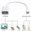 Συμβατός OTG προσαρμογέας Lightning σε USB για συσκευές Apple, Plug and Play 8Pin αρσενικό σε θηλυκό 5