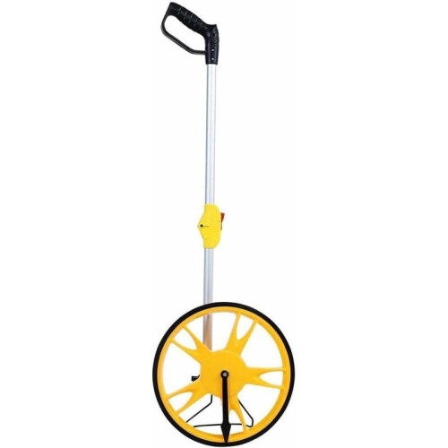 Sturdy Measuring Wheel With Accurate Measurement, ABS Plastic Foldable Handle Digital Display For Roads Sidewalks Ground, Comfortable Pistol Grip