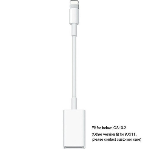 Συμβατός OTG προσαρμογέας Lightning σε USB για συσκευές Apple, Plug and Play 8Pin αρσενικό σε θηλυκό 2