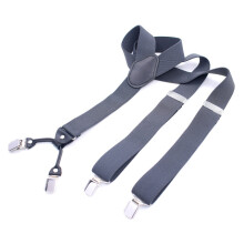 Stretch Y Back Suspenders for Men, Adjustable Elastic with Satin Bow Tie, Y Shape Design Formal Set in Solid Color for Wedding and Ceremony Wear