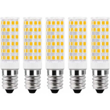 Bec LED pentru cuptor cu microunde și frigider, economie de energie 9W 1450LM 6000K lumină rece E14 cu unghi de iluminare la 360, Ultra