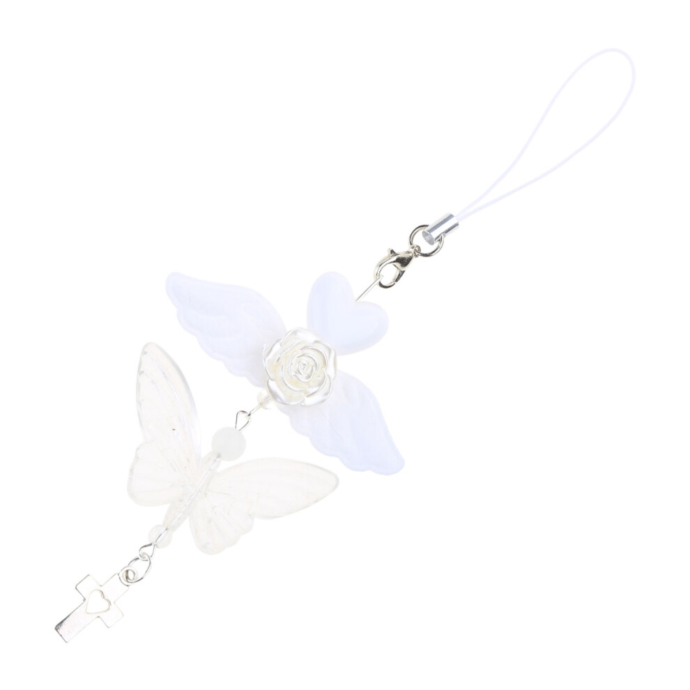 Sweet Bowknot Cellphone Charm Stylish Keyring Pendant-Section 6 7732000830723