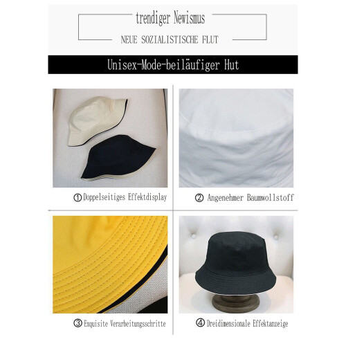 Unisex καπέλο τύπου bucket για χρήση σε εξωτερικούς χώρους, άνετο και ανθεκτικό 2