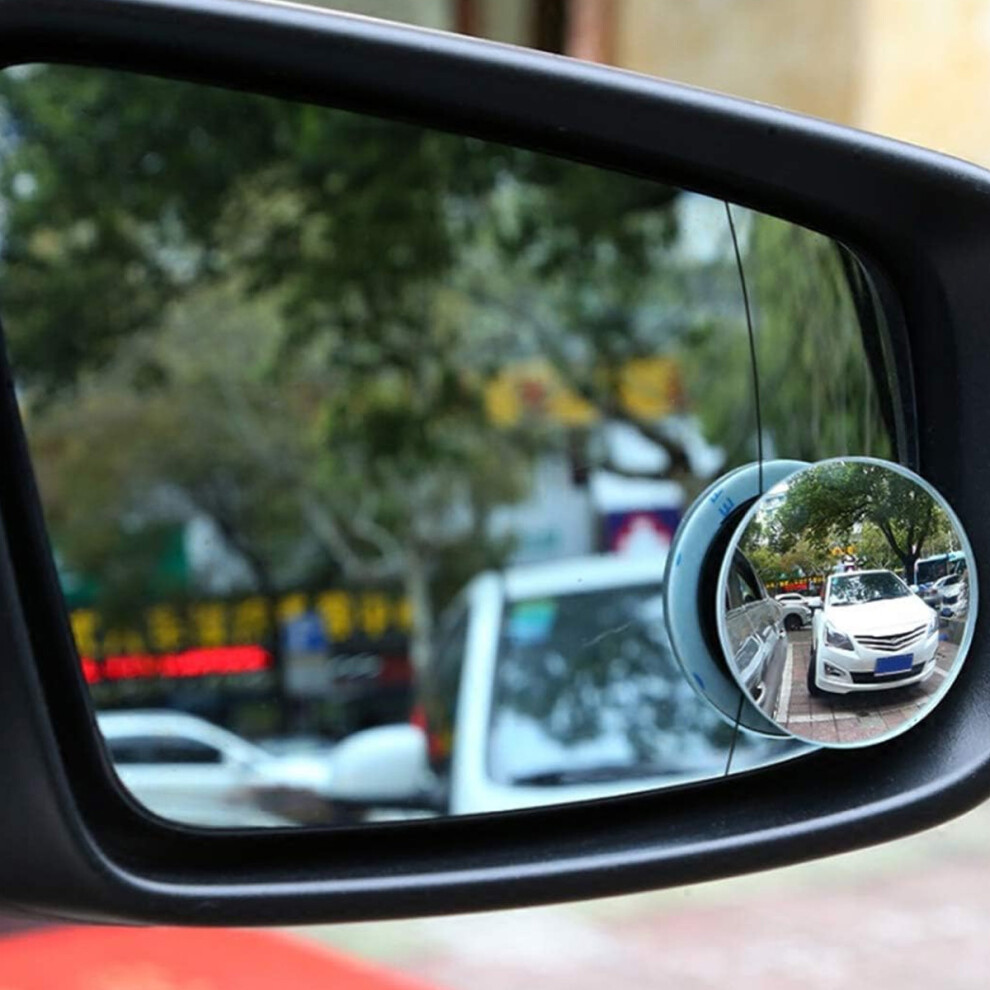 Enhanced Safety Vision, Blind Spot Mirror With Wide Angle Coverage, 360 Rotatable And Adjustable For Optimal Rear View Experience 9169997076335
