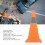 Portable Foldable Traffic Safety Cone 45cm with Reflective Strip 4