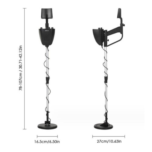 Metal Seeker Pro, Ρυθμιζόμενος Ανιχνευτής Μετάλλων με Εργονομικό Σχεδιασμό και Έξυπνο