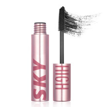 Fiber-Enhanced Mascara For Defined Lashes, Volumizing Lengthening Formula With Waterproof And Smudge Proof Protection, Thicking Natural Curling