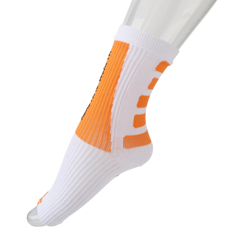 Orange Sport-Fersensocken, Knã¶Chelschutz, FuãManschette,