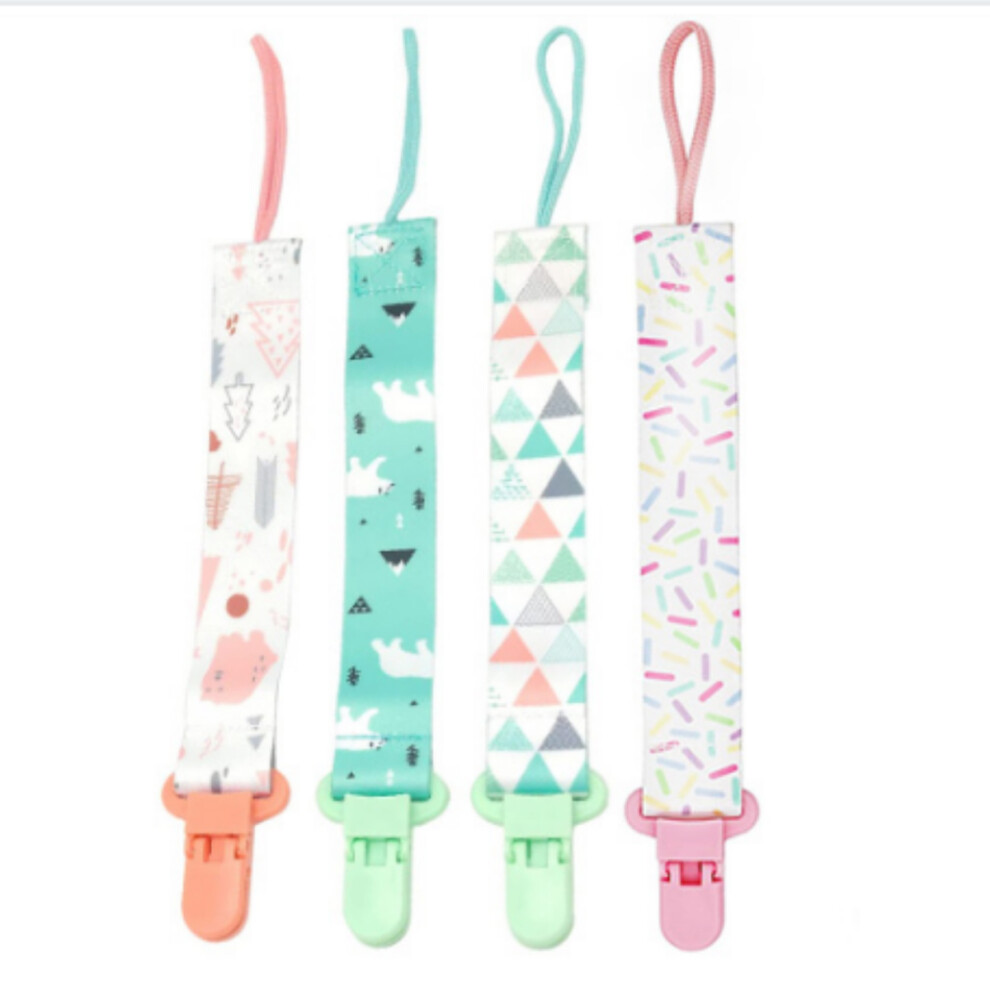 Universal Fit Pacifier Clips, Premium Quality, Multifunctional Usage for Boys and Girls, BPA Free, Phthalate Free, Lead Free, Cute Designs, Easy to