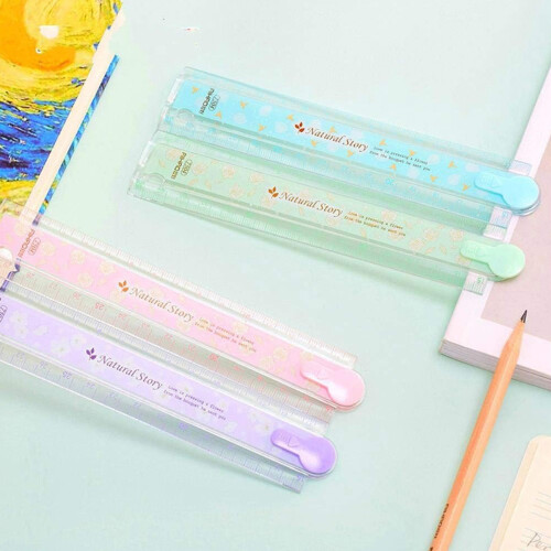 Règles de construction durables, format compact, échelle transparente idéale pour une utilisation nomade, ensemble de 3 outils de dessin portables 1
