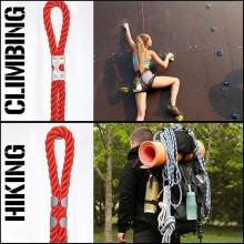 1/4inch Steel Cable Clamps Metal Buckle Rope Buckle Horse Clips Webbing Buckle Rope Holder Double Rope Clamps(20pcs)