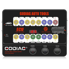GODIAG GT100 AUTO TOOLS OBDII Break Out Box ECU Connector OBDII 16PIN Protocol Detector Breakout EU Plug