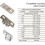 Replace Blum 110 Degree Spiral Compact 33 Hinges, Cabinet Door Hinges 8 Pack 4