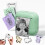 Pocket Thermal Label Printer 203dpi Wireless Sticker Photo Printer Sticker Maker Machine with 1 Rolls Paper Beige 6