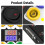Godiag GT100+ OBDII Breakout Box ECU Bench Connector Adds Electronic Current Display and CANBUS Protocol EU Plug 8