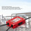 Adjustable Red Rugged Cable Lock for Industrial & Car Safety 4