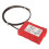 Adjustable Red Rugged Cable Lock for Industrial & Car Safety 10