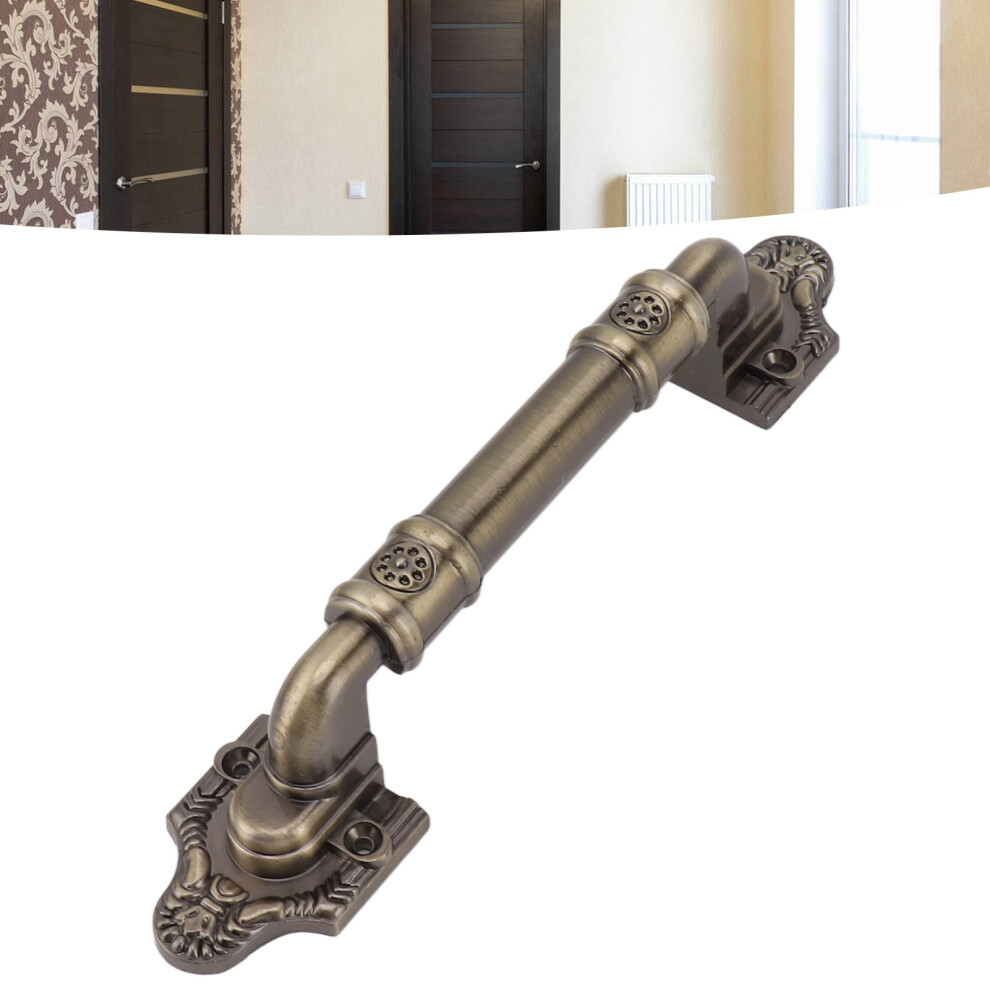 2Pcs Bronze Antique Barn Door Handles, Easy Install For Cabinets & Gates 5001369335258