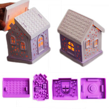 Aanpasbare siliconen mal voor het maken van een Star Snow House