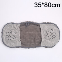 Toalha absorvente para cães, toalha de banho de secagem rápida com material macio, toalha de microfibra para cães e gatos, uso interno e externo,
