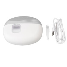 Elektrischer, wiederaufladbarer, automatischer Zehennageltrimmer mit LED-Licht, Staubbehälter, geringem Geräuschpegel und einstellbarer