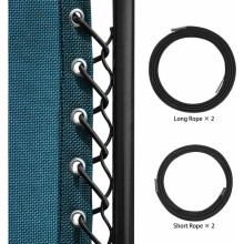 Kit de réparation pour fauteuil zéro gravité, cordons élastiques de rechange universels, latex et polyester, installation facile, haute