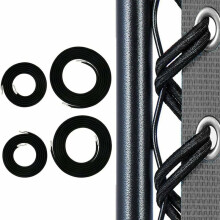 Elastische Kordeln Universal-Reparaturset für Zero-Gravity-Stühle, hochwertige, strapazierfähige Oxford-Kordel mit weißem Kern, Ersatzkordelset