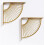 Triangle Shelf Bracket, Strongest Structure Floating Metal Support for Dining Room, Office (2PCS) 2