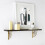 Triangle Shelf Bracket, Strongest Structure Floating Metal Support for Dining Room, Office (2PCS) 4