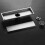 Linear Shower Drain with Tile Insert Grille, Brushed 304 Stainless Steel Rectangular Floor Drain for Bathroom Kitchen, Shallow V Profile Linear Drain 4