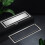 Linear Shower Drain with Tile Insert Grille, Brushed 304 Stainless Steel Rectangular Floor Drain for Bathroom Kitchen, Shallow V Profile Linear Drain 3