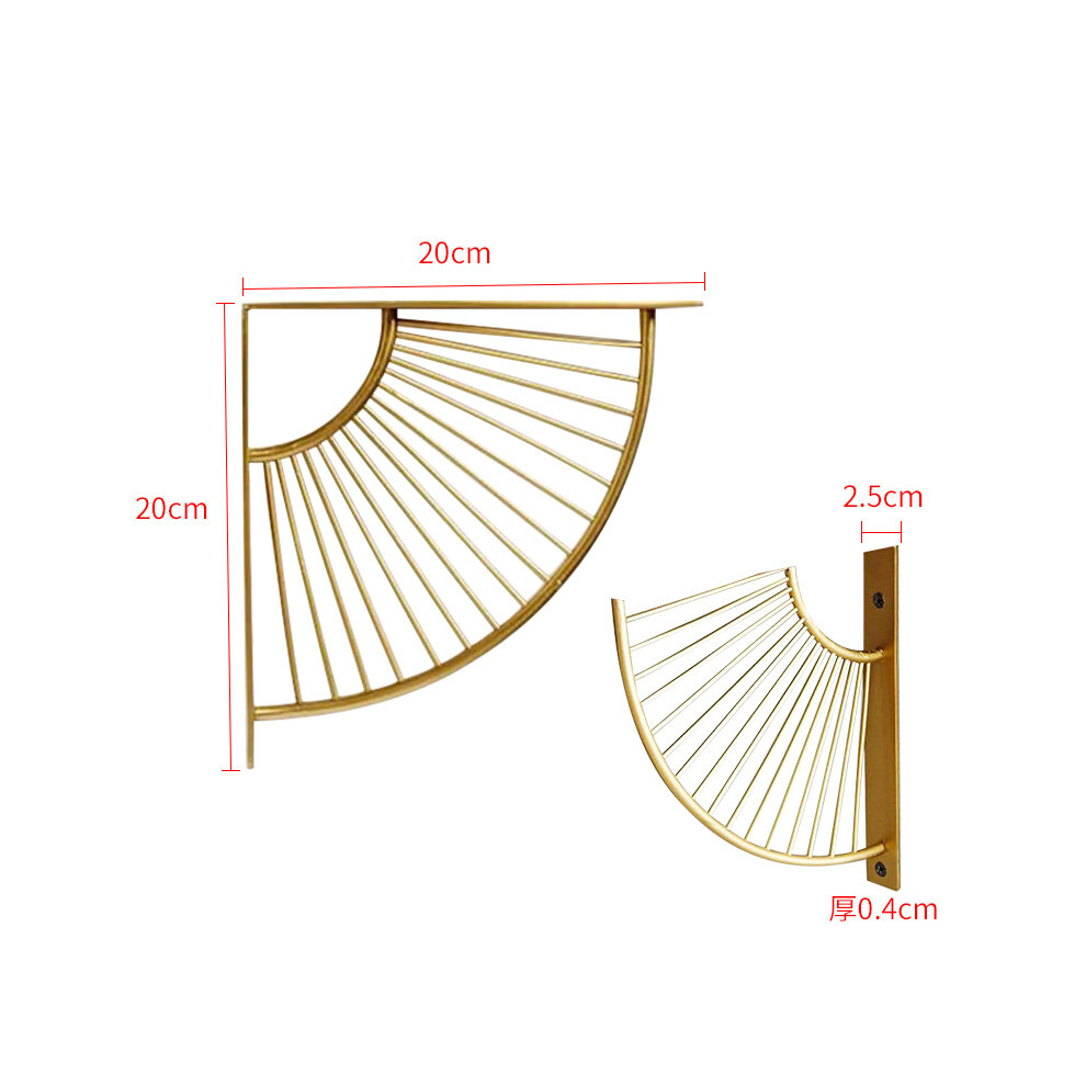 Triangle Shelf Bracket, Strongest Structure Floating Metal Support For Dining Room, Office (2Pcs) 9405630164725