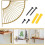Triangle Shelf Bracket, Strongest Structure Floating Metal Support for Dining Room, Office (2PCS) 5