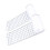 Circular Nylon Hook & Loop Dots, White, 2cm x 15mm Self Adhesive 1